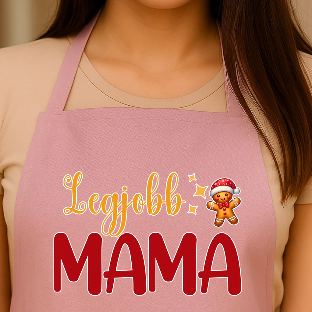 Egyedi rózsaszín kötény - Ajándékverzum