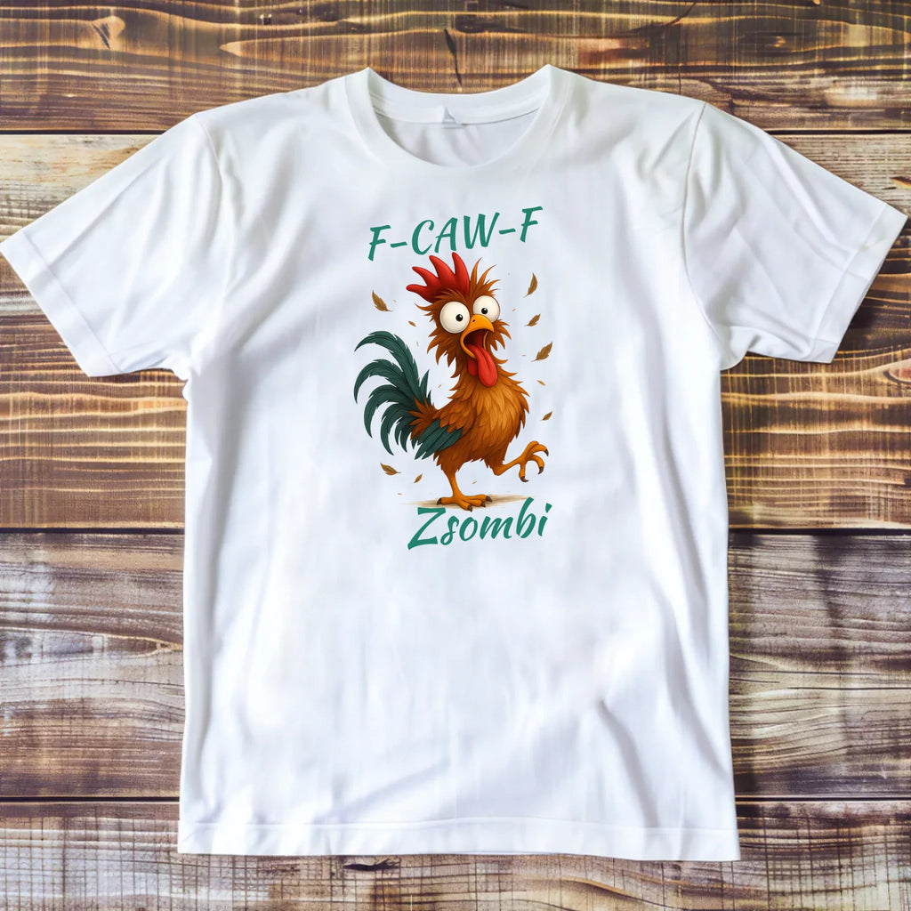 F-caw-f póló egyedi névvel