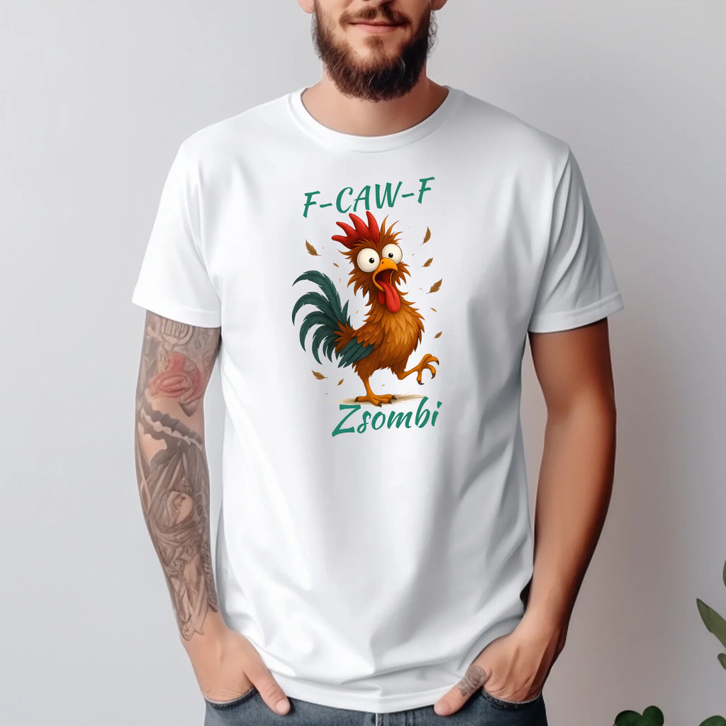 F-caw-f póló egyedi névvel