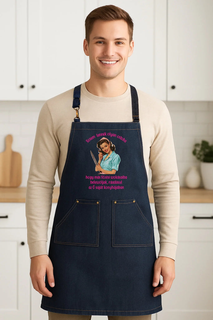 Egyedi farmerkötény - Ajándékverzum