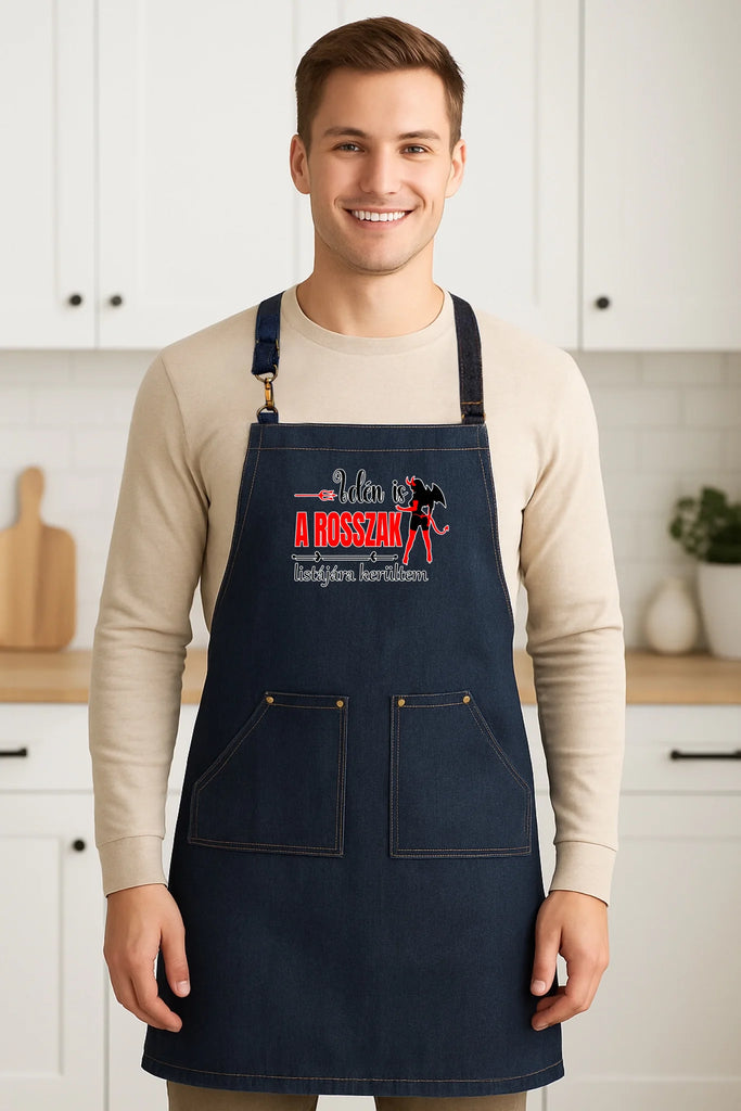 Egyedi farmerkötény - Ajándékverzum