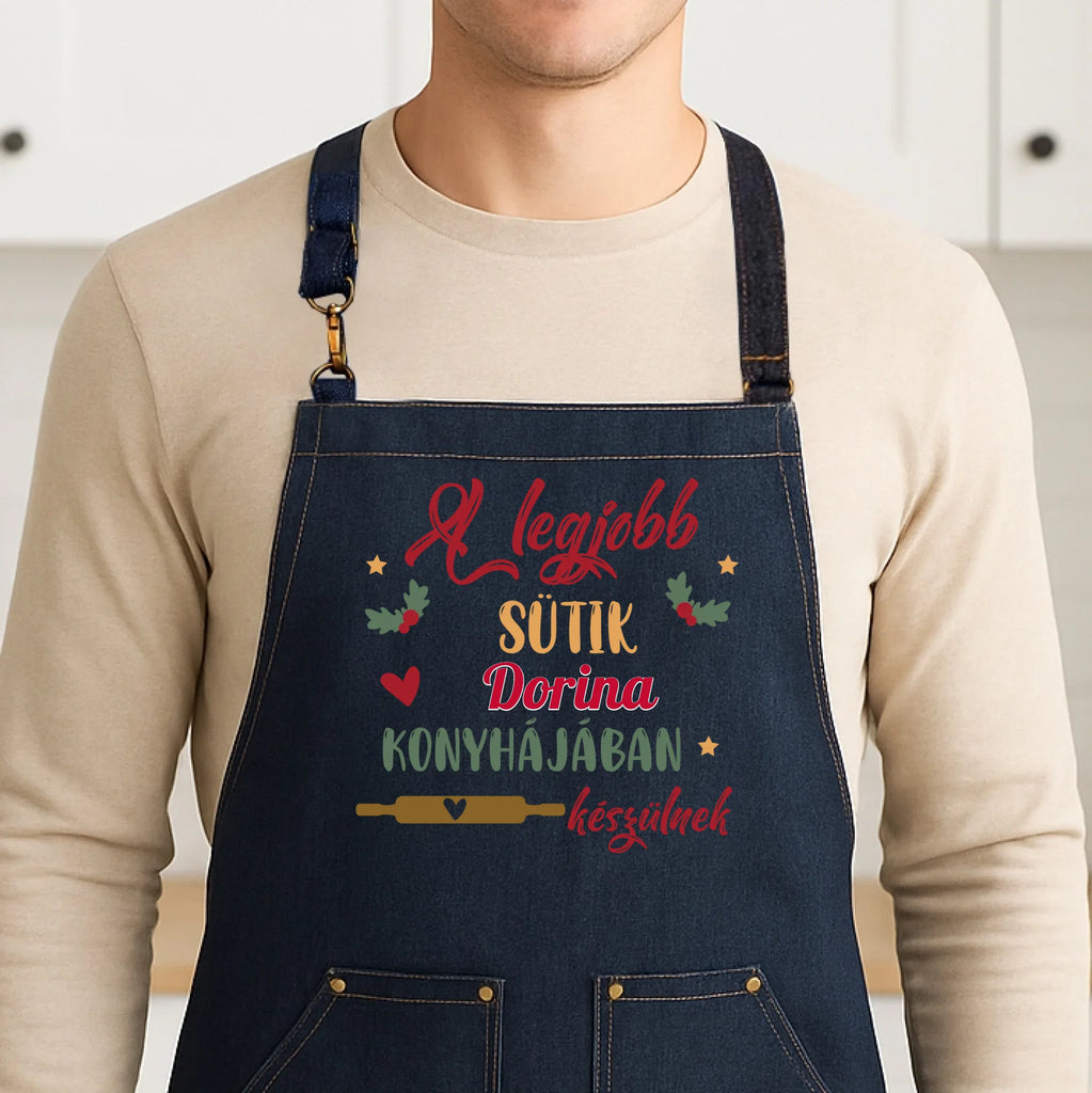 Egyedi farmer kötény - Ajándékverzum