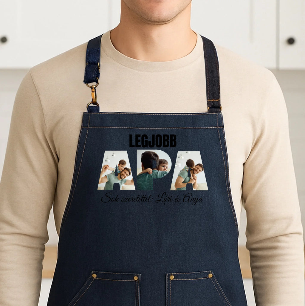 Egyedi farmer kötény - Ajándékverzum