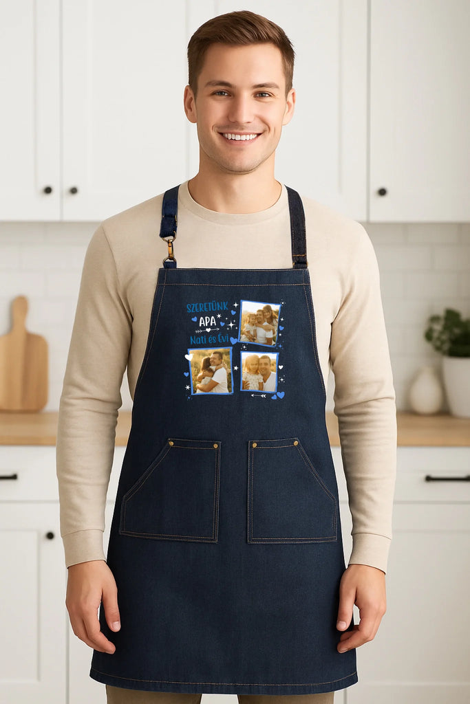 Egyedi farmerkötény - Ajándékverzum