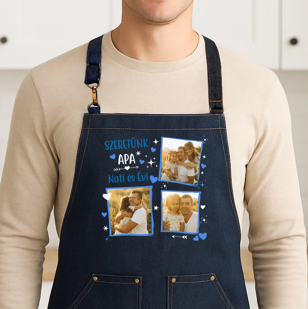 Egyedi farmer kötény - Ajándékverzum