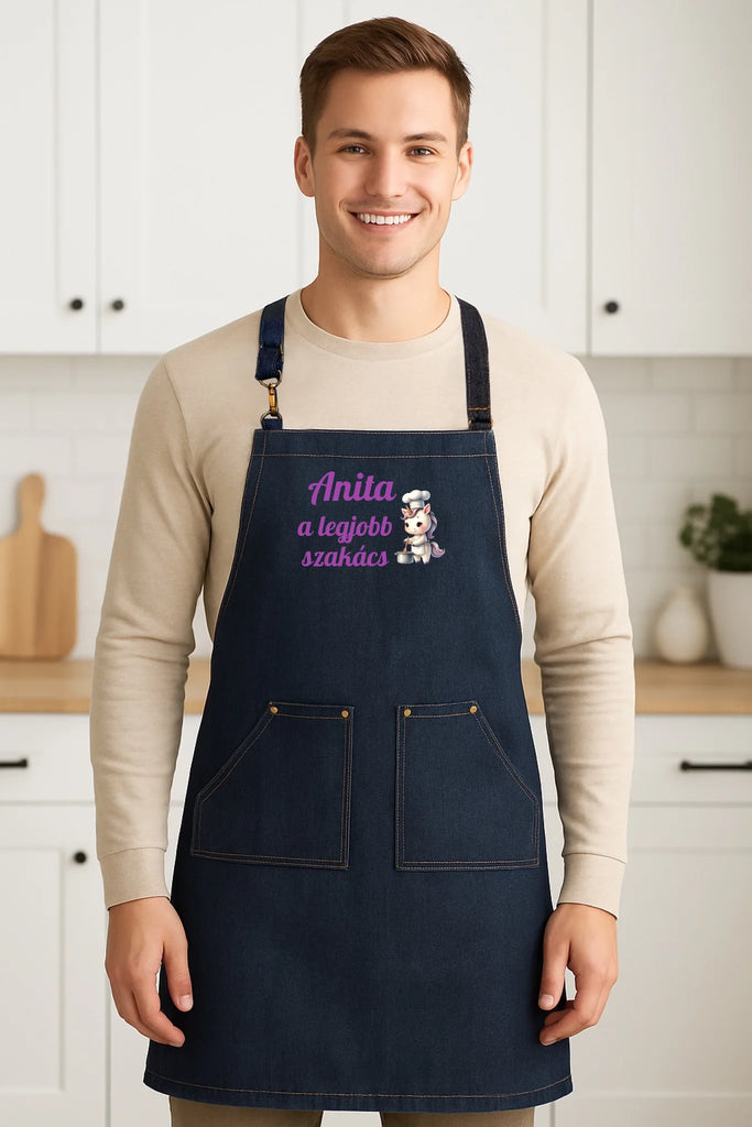 Egyedi farmerkötény - Ajándékverzum