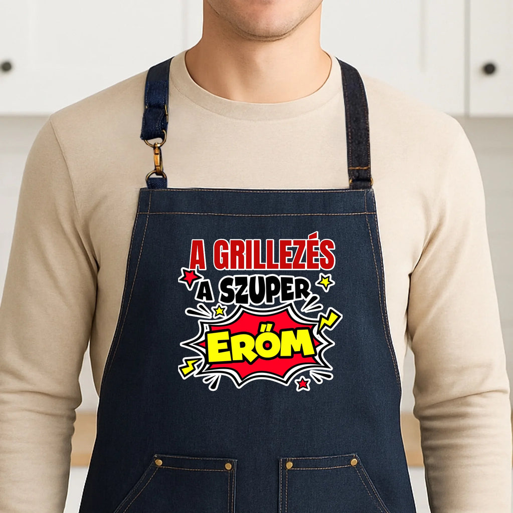 Egyedi farmer kötény - Ajándékverzum