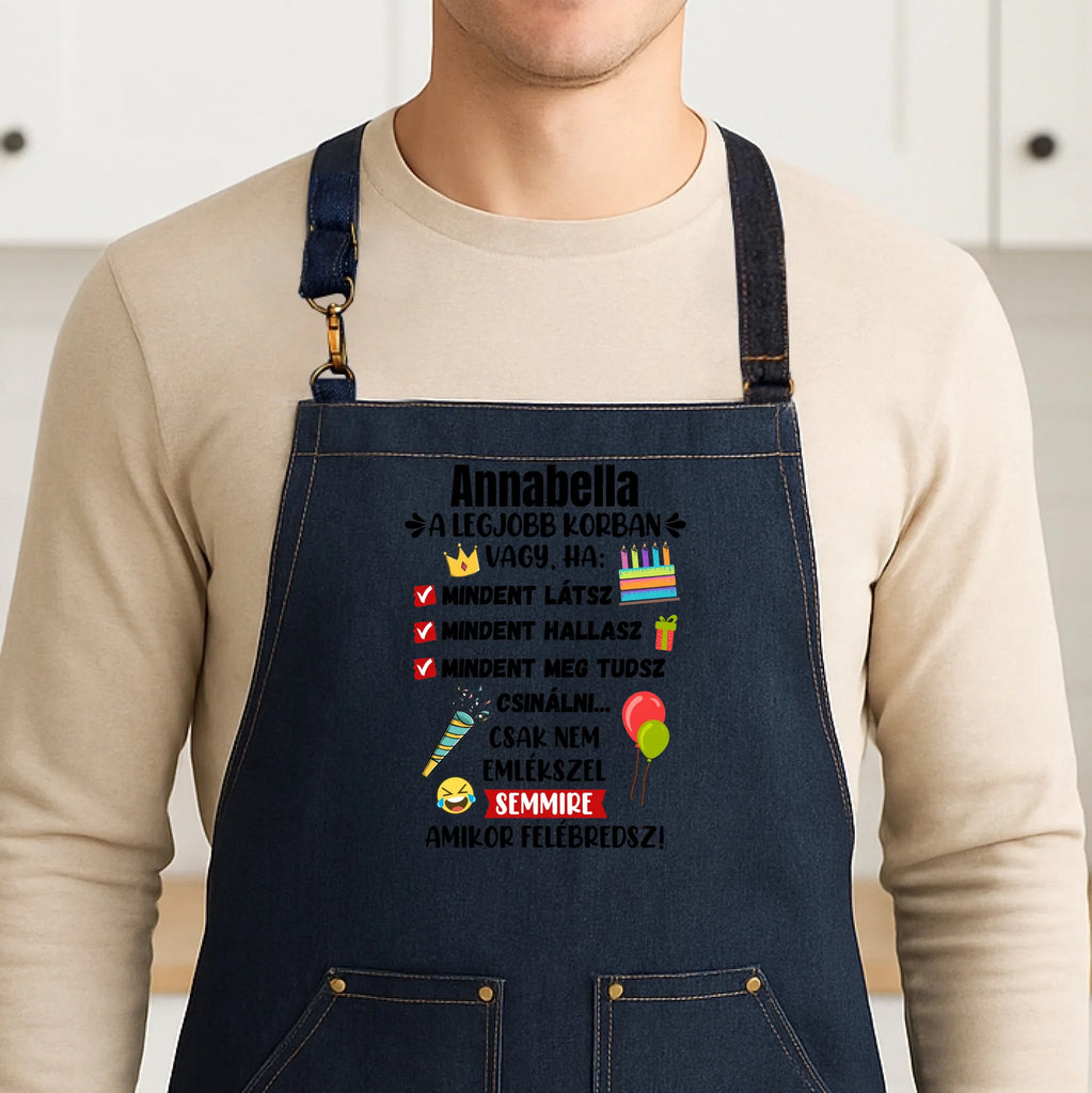 Egyedi farmer kötény - Ajándékverzum