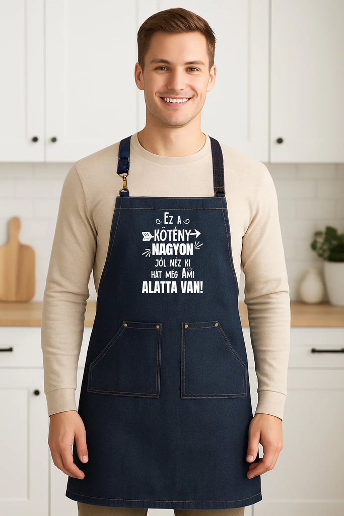 Egyedi farmerkötény - Ajándékverzum