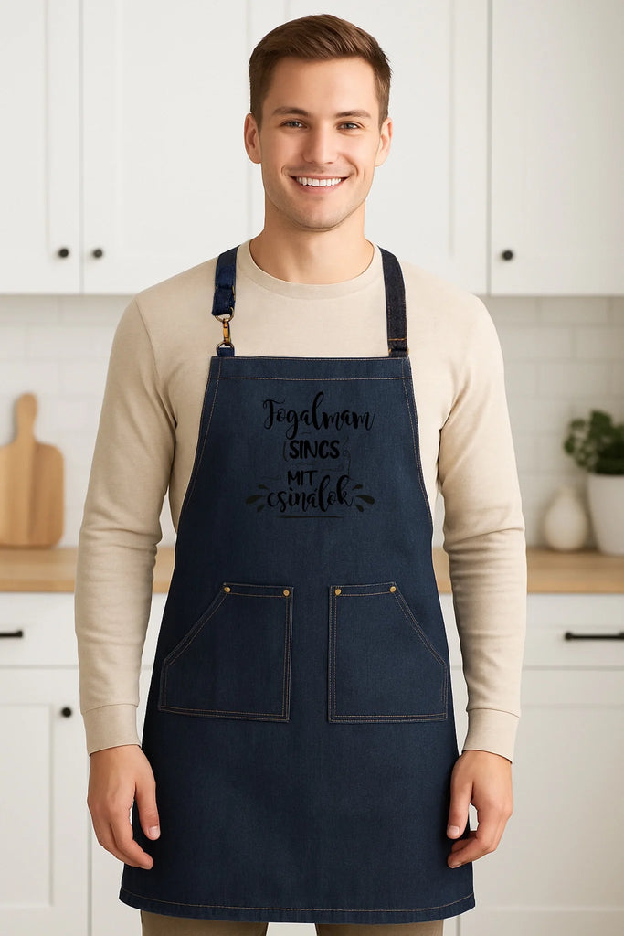 Egyedi farmerkötény - Ajándékverzum