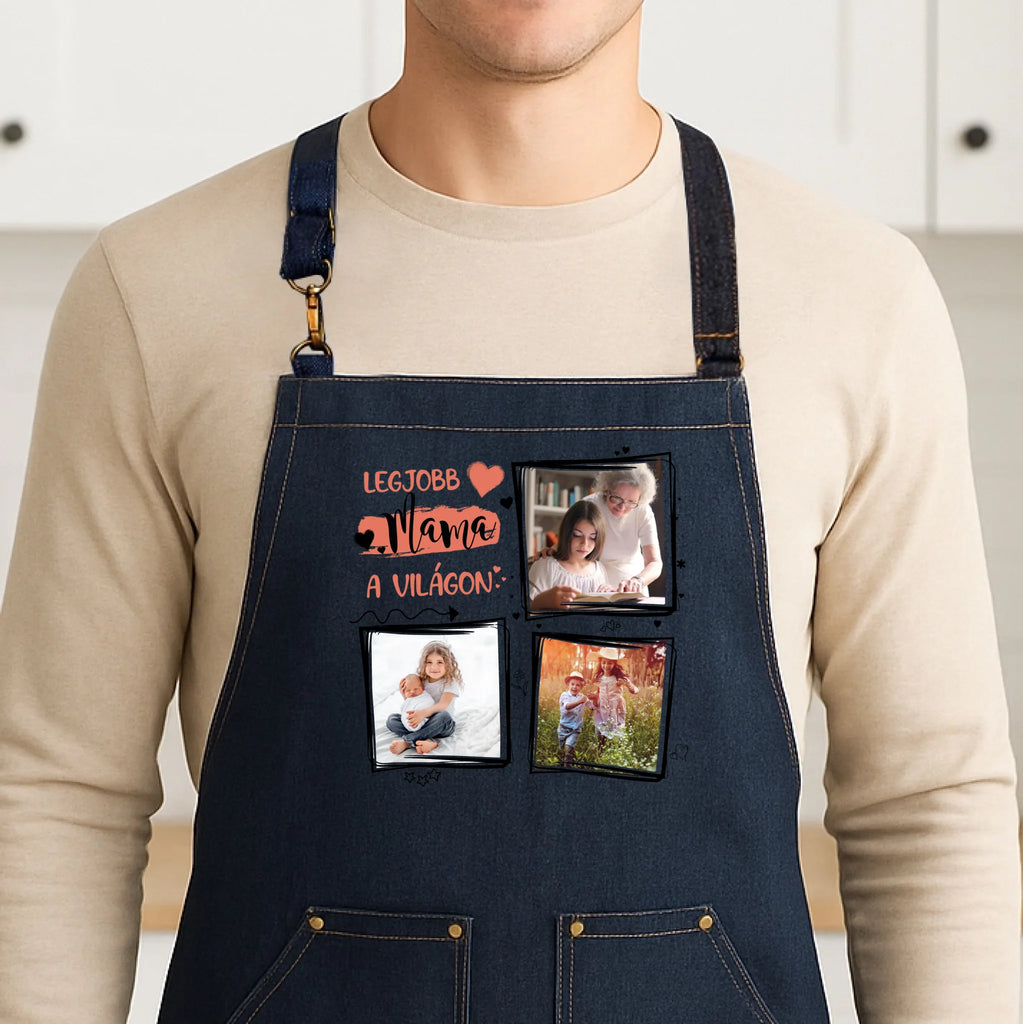 Egyedi farmer kötény - Ajándékverzum