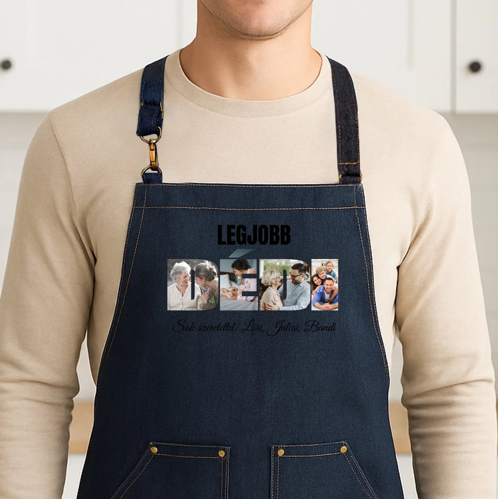 Egyedi farmer kötény - Ajándékverzum