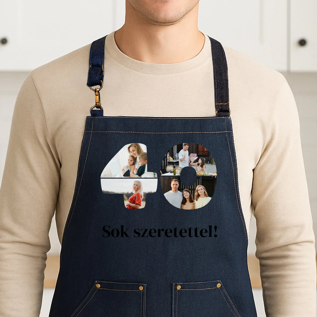 Egyedi farmer kötény - Ajándékverzum