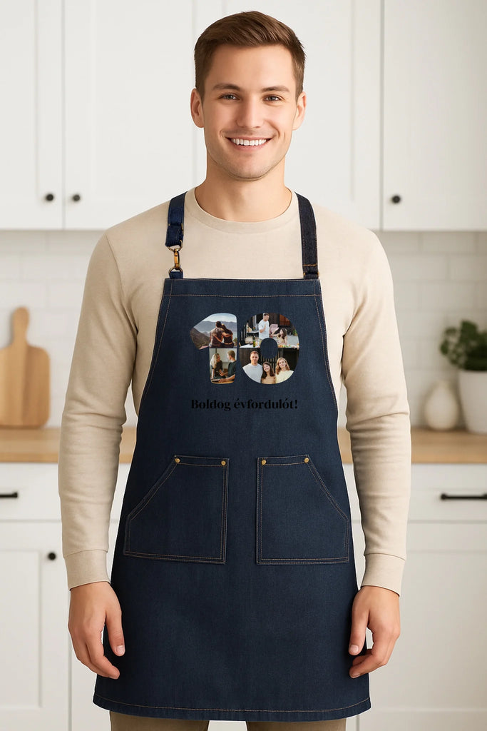 Egyedi farmerkötény - Ajándékverzum