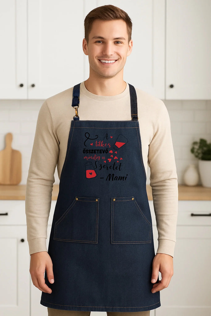 Egyedi farmerkötény - Ajándékverzum