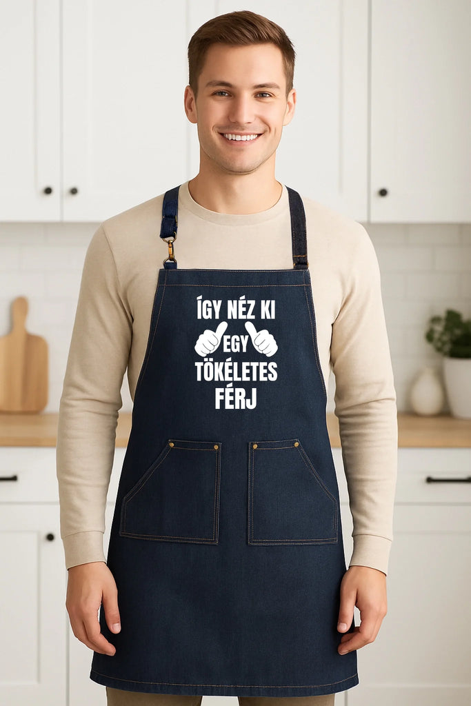 Egyedi farmerkötény - Ajándékverzum