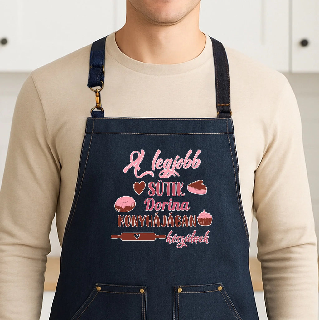 Egyedi farmer kötény - Ajándékverzum