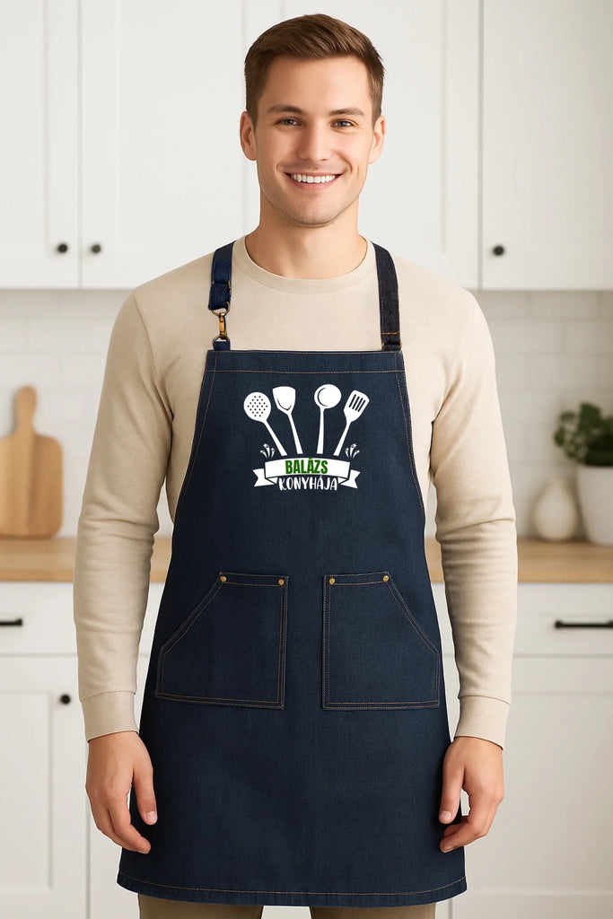 Egyedi farmerkötény - Ajándékverzum