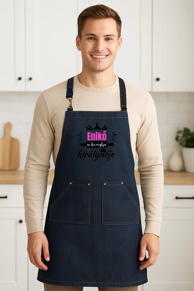 Egyedi farmerkötény - Ajándékverzum