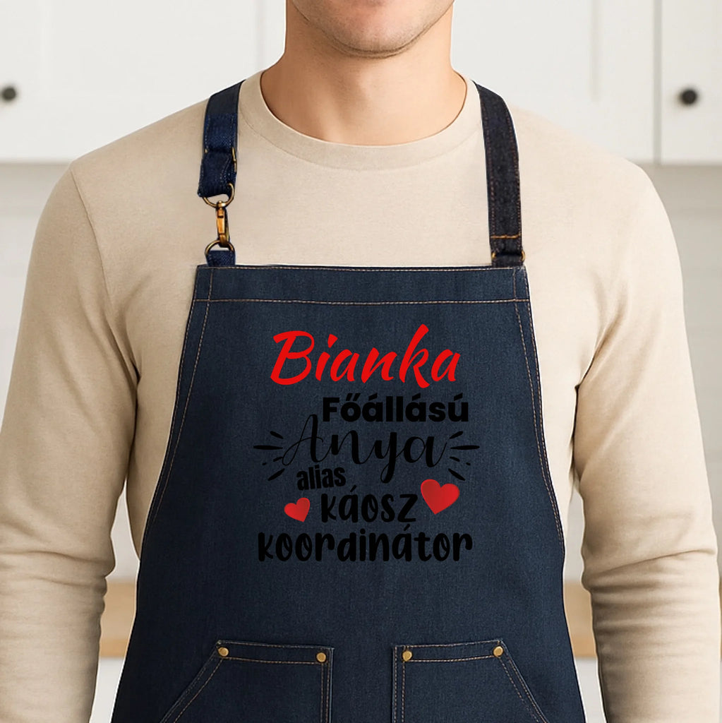 Egyedi farmer kötény - Ajándékverzum