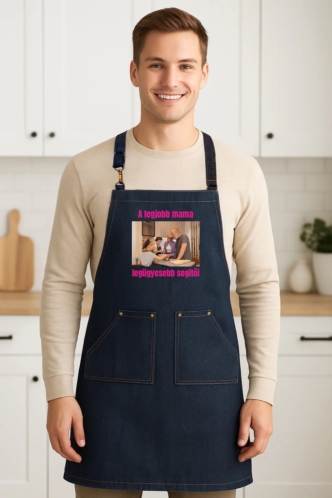 Egyedi farmerkötény - Ajándékverzum