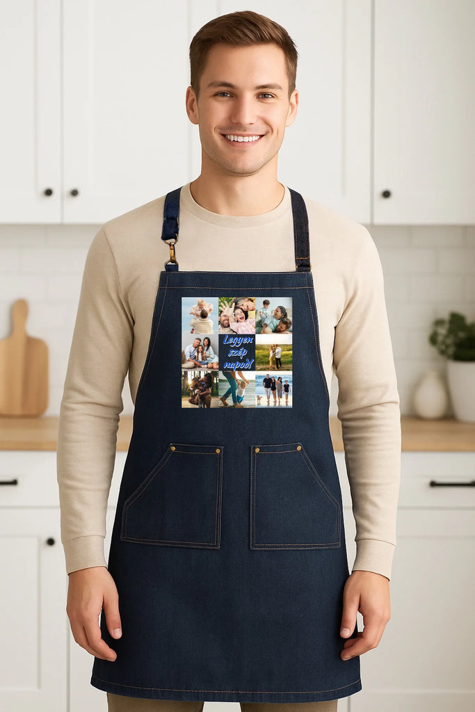 Egyedi farmerkötény - Ajándékverzum