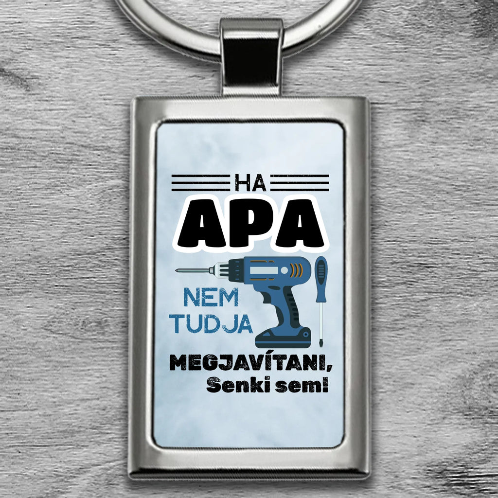 Egyedi fényképes fém kulcstartó - Ajándékverzum