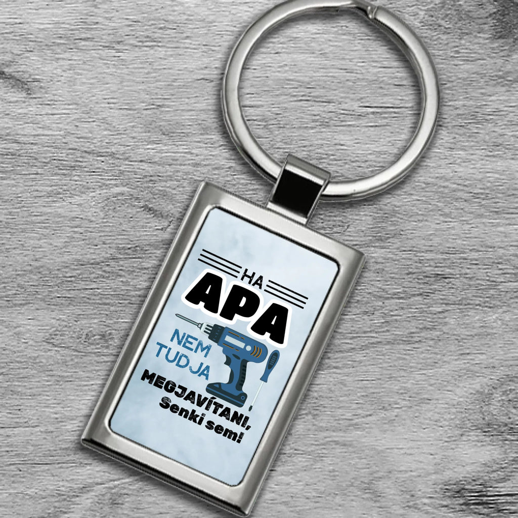 Fényképes fém kulcstartó - Ajándékverzum