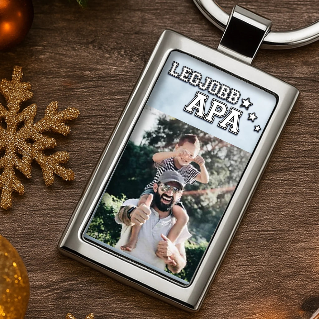 Egyedi képes fém kulcstartó - Ajándékverzum