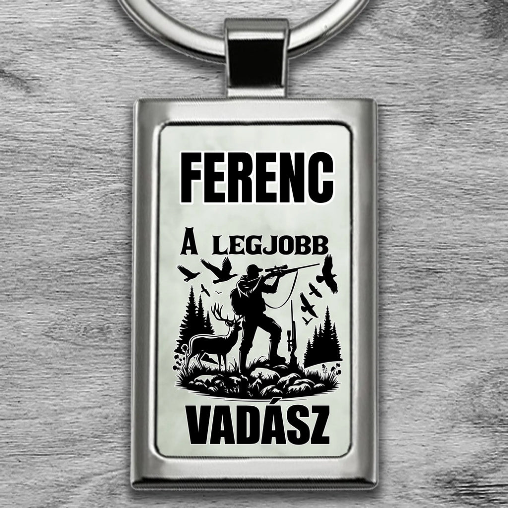 Egyedi fényképes fém kulcstartó - Ajándékverzum