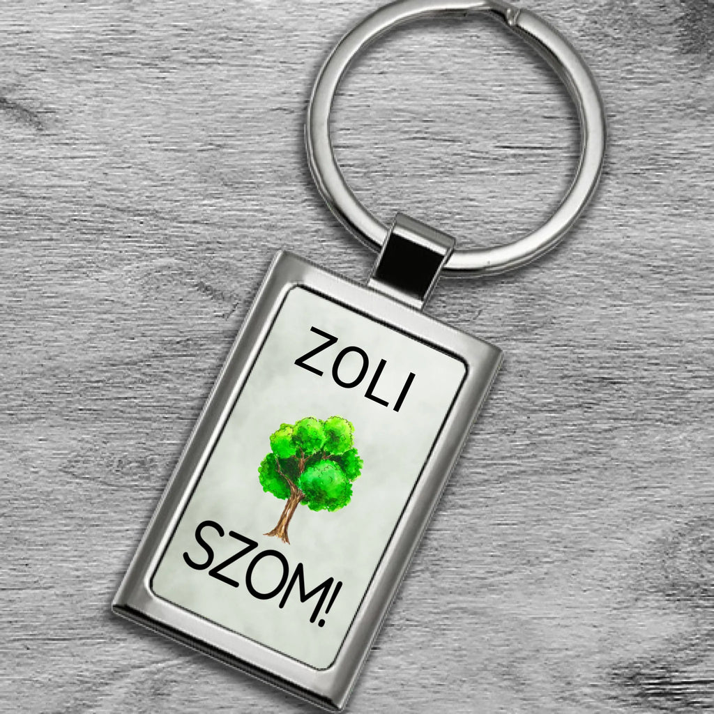 Fényképes fém kulcstartó - Ajándékverzum