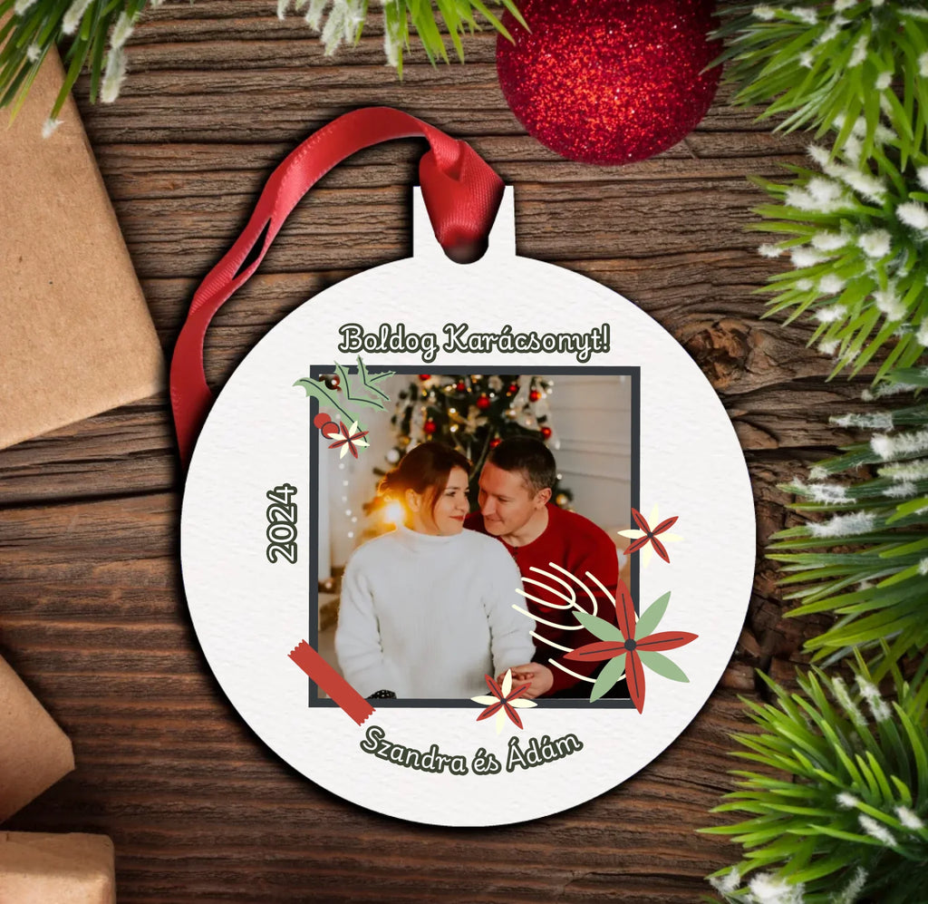 Szívhez szóló ajándék - saját fotóval és egyedi felirattal