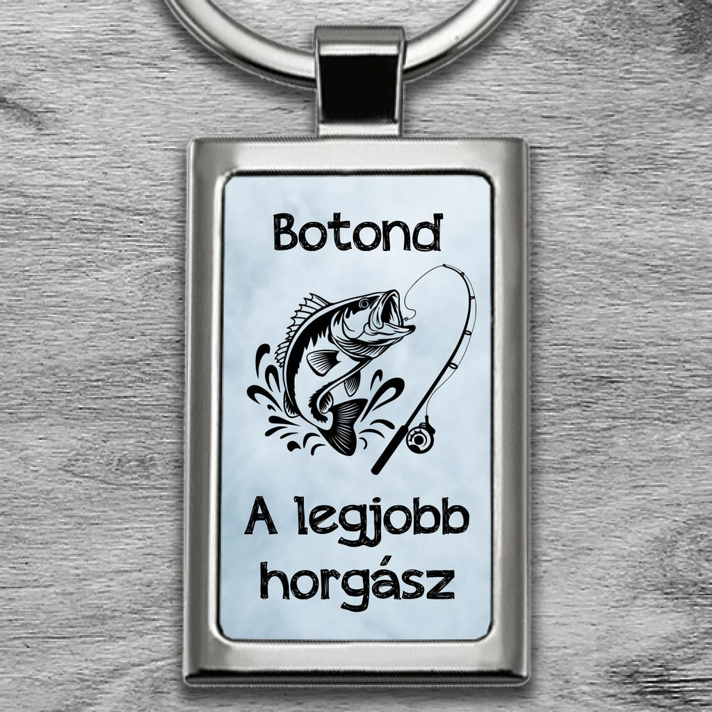 Egyedi fényképes fém kulcstartó - Ajándékverzum