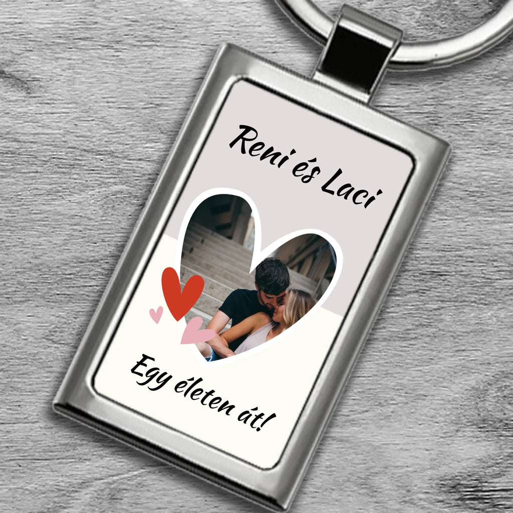 Egyedi képes kulcstartó - Ajándékverzum