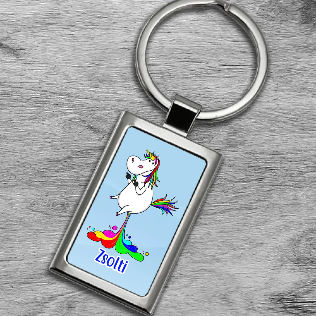 Fényképes fém kulcstartó - Ajándékverzum