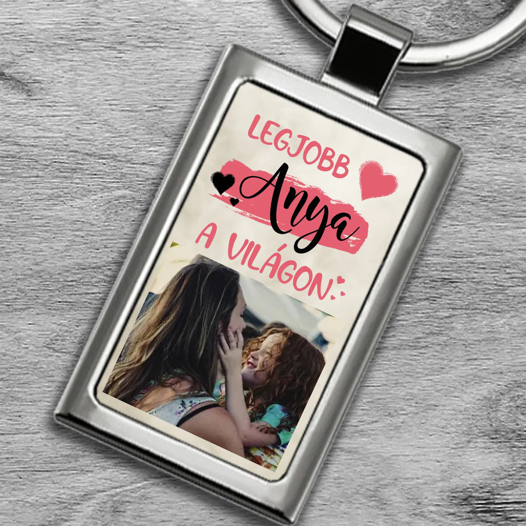 Egyedi képes kulcstartó - Ajándékverzum