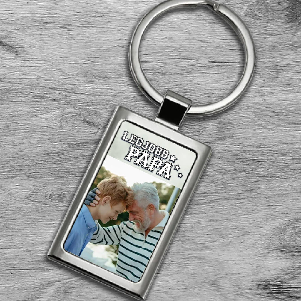 Fényképes fém kulcstartó - Ajándékverzum