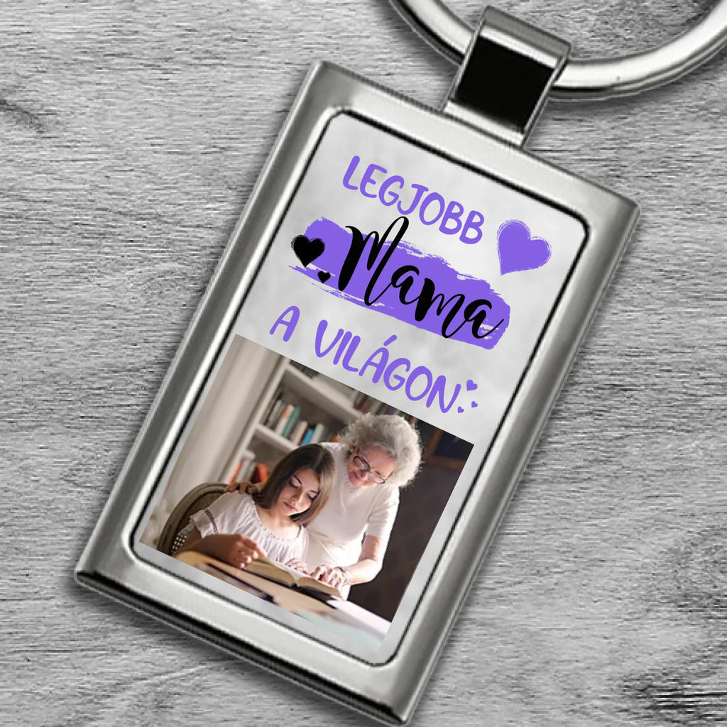 Egyedi képes kulcstartó - Ajándékverzum