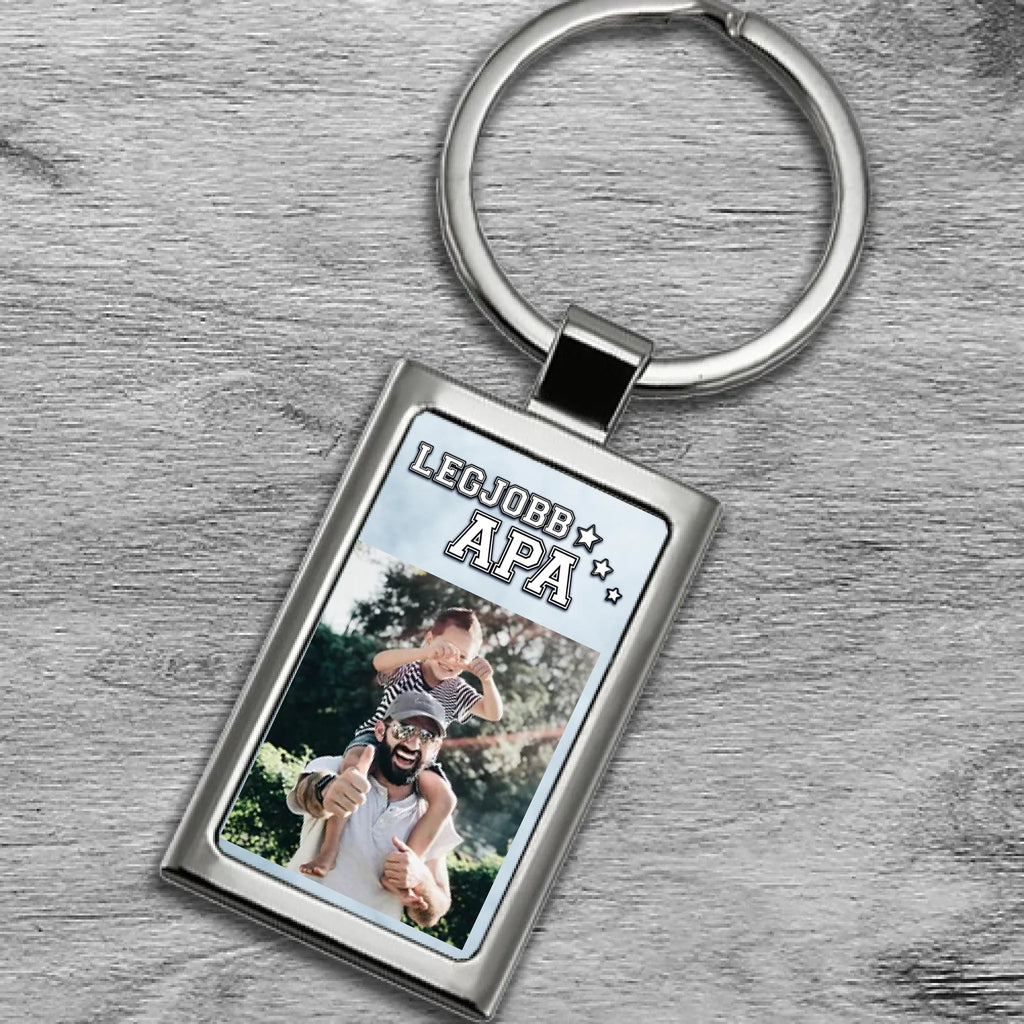 Fényképes fém kulcstartó - Ajándékverzum