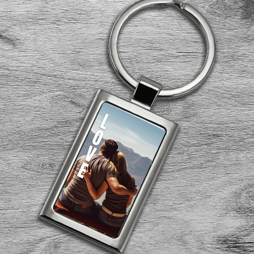 Fényképes fém kulcstartó - Ajándékverzum