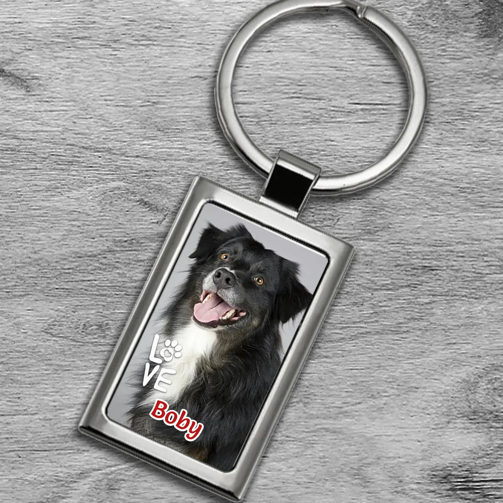 Fényképes fém kulcstartó - Ajándékverzum