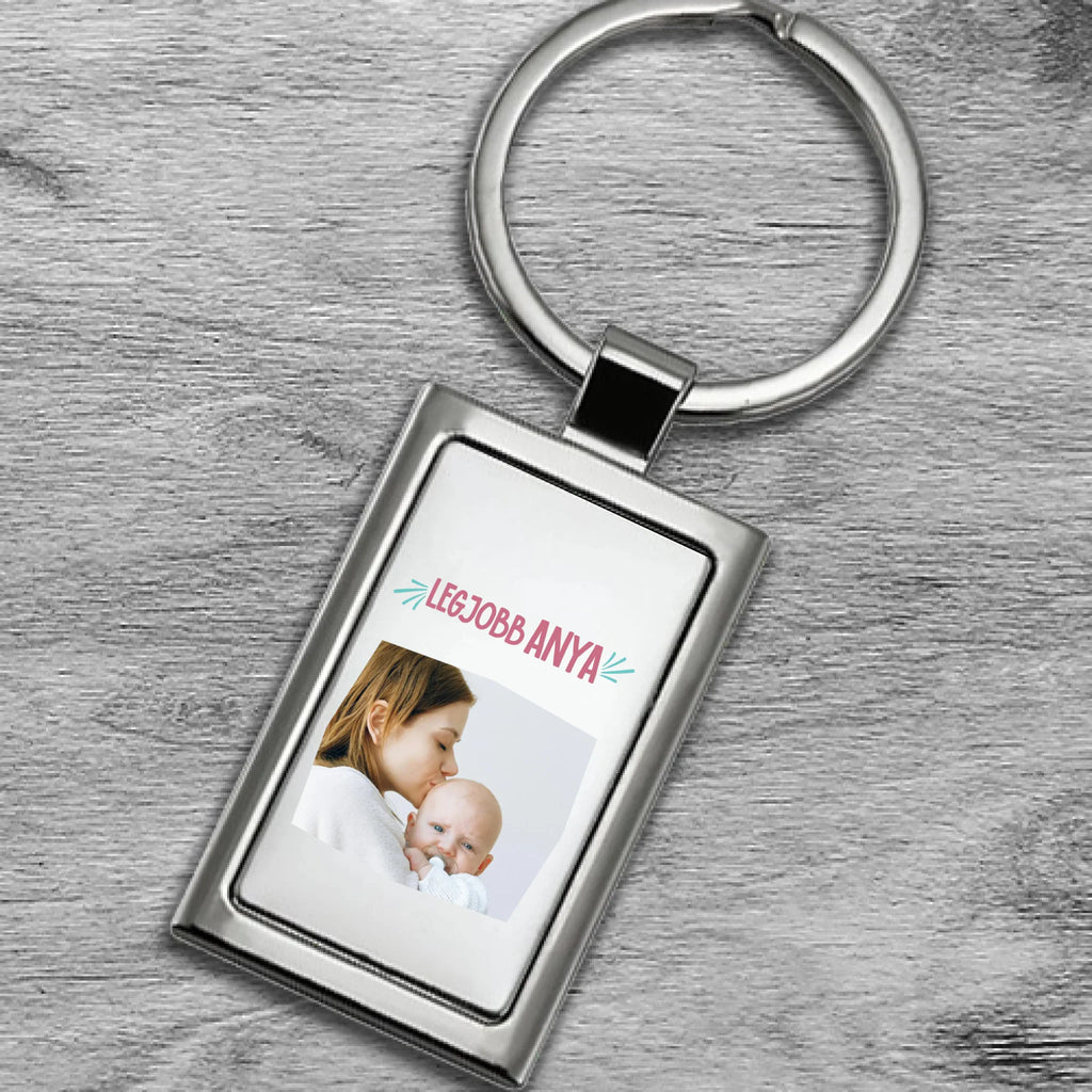 Fényképes fém kulcstartó - Ajándékverzum
