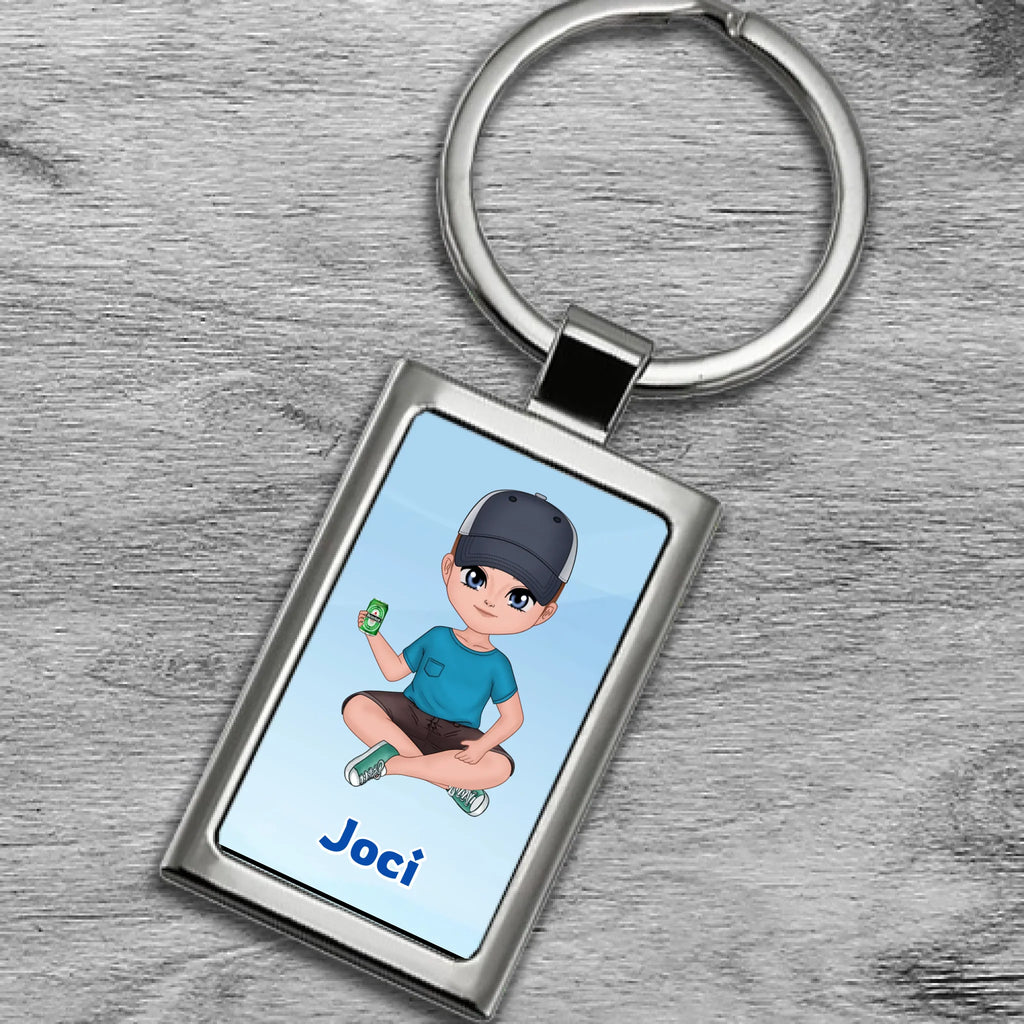 Fényképes fém kulcstartó - Ajándékverzum