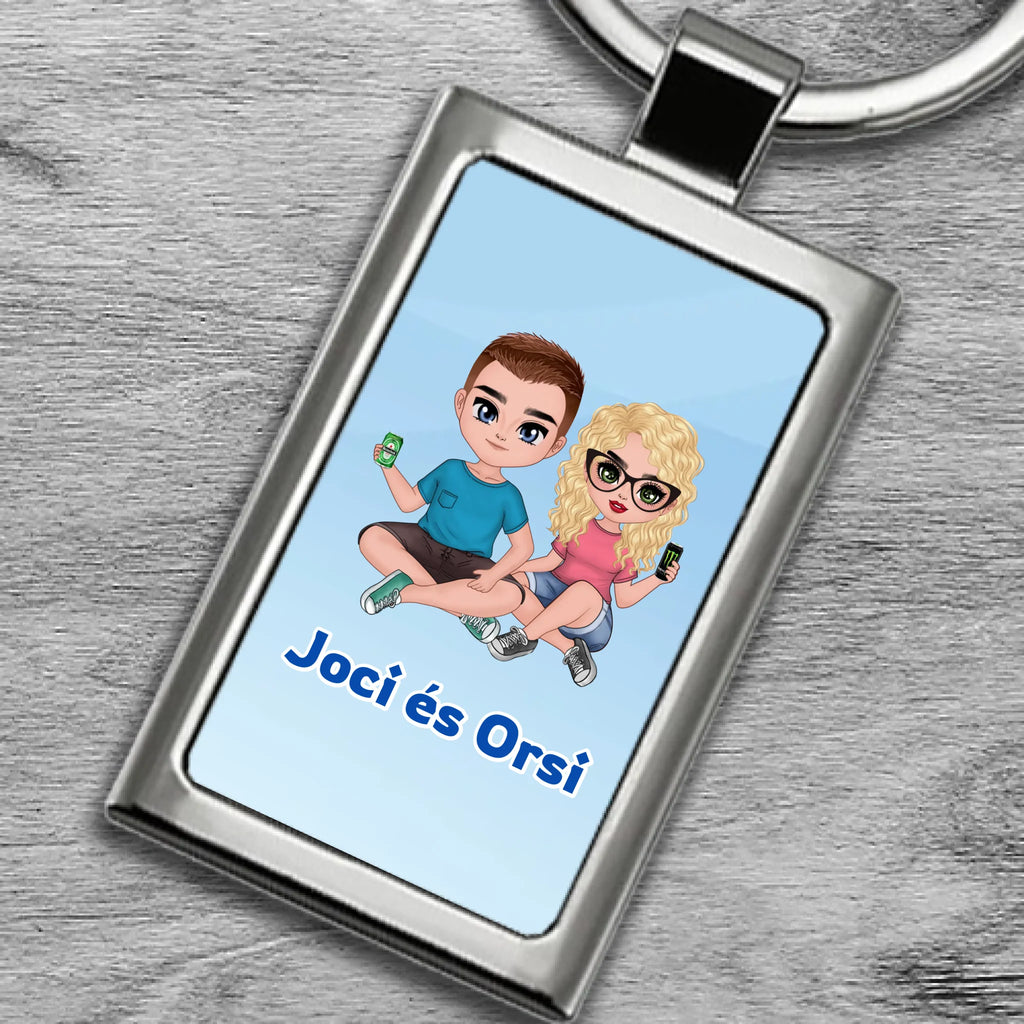 Egyedi képes kulcstartó - Ajándékverzum