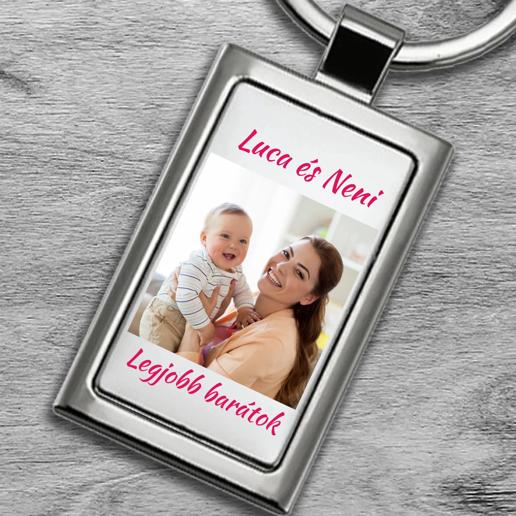 Egyedi képes kulcstartó - Ajándékverzum