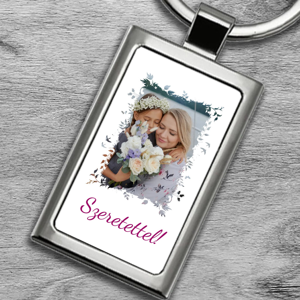 Egyedi képes kulcstartó - Ajándékverzum