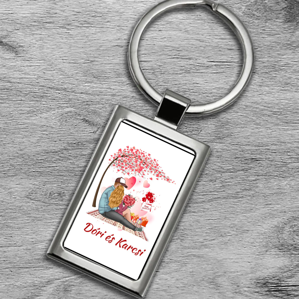 Fényképes fém kulcstartó - Ajándékverzum