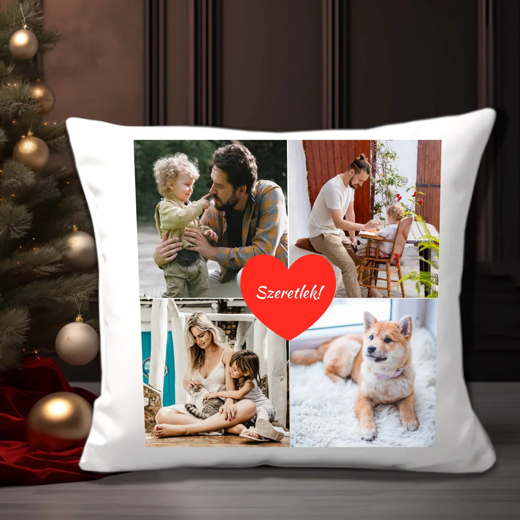 karácsonyi párna mockup