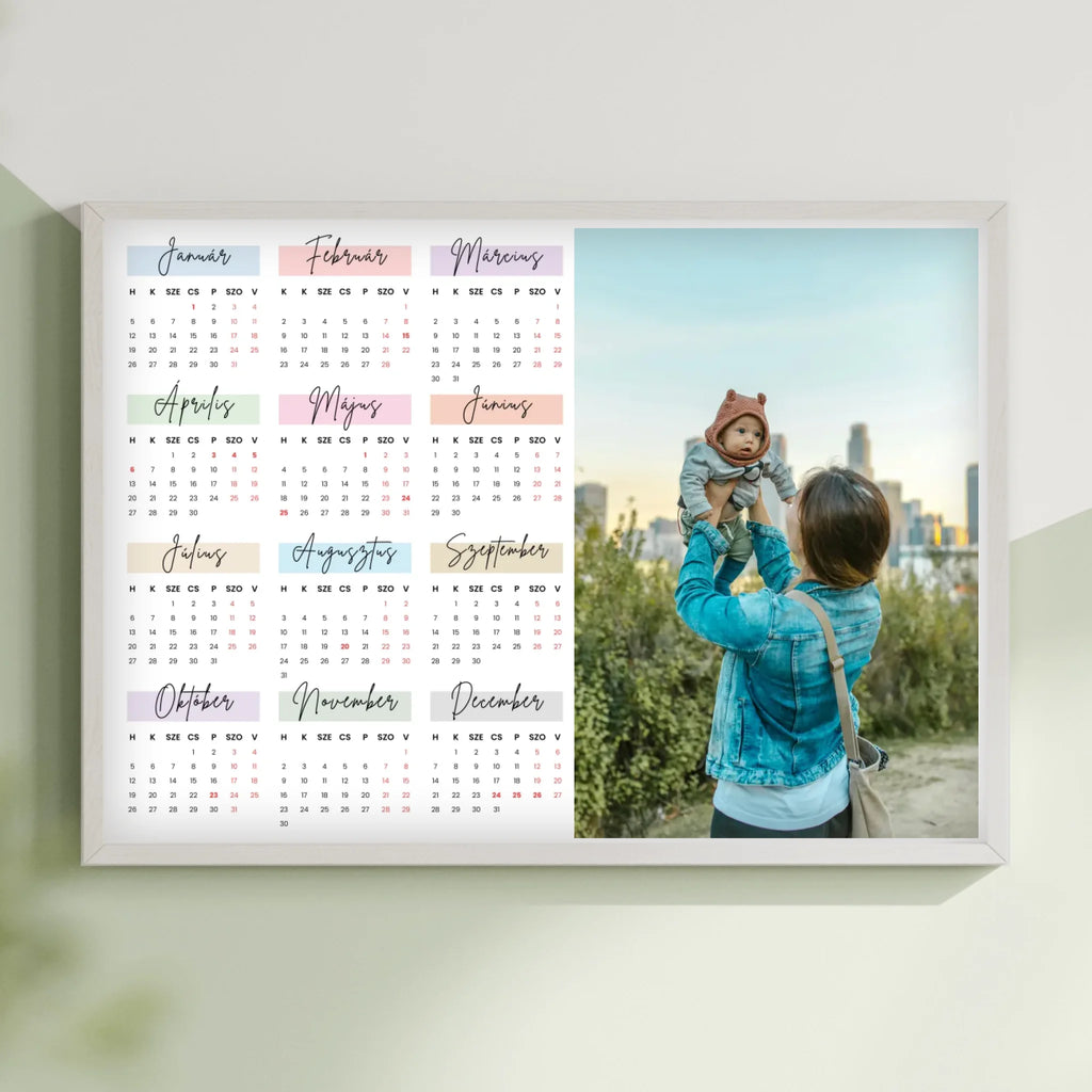 A3 méretű egyedi fényképes falikép - Ajándékverzum
