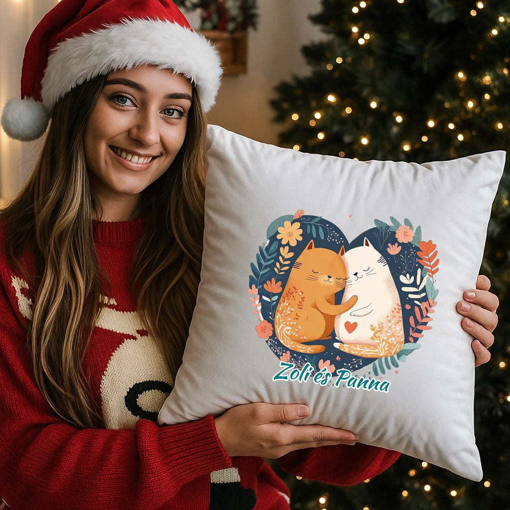 egyedi fényképes párna kivehető béléssel